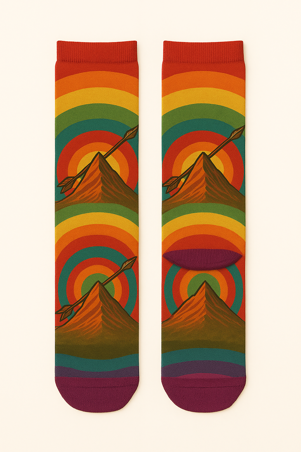 Arco Iris - Calcetines all over