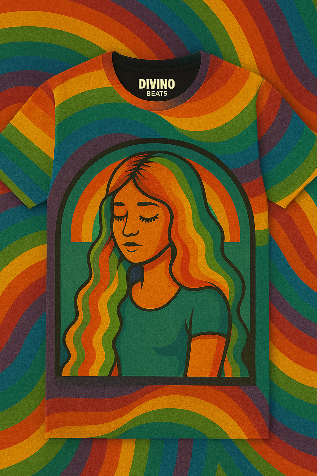 Arco Iris - Camiseta all over